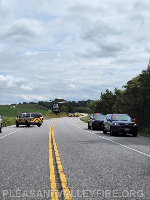 9/10/2022 MVC with rescue on route 140 near Tyrone rd