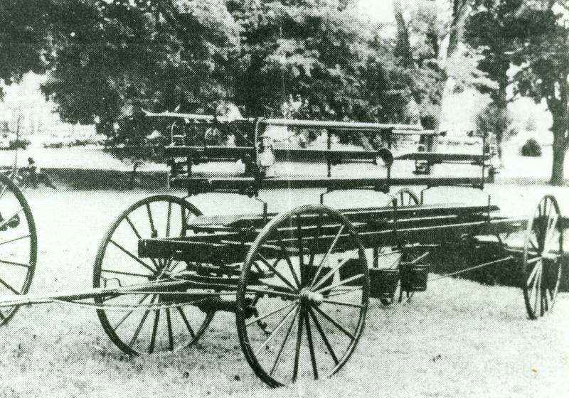 1929 Ladder Wagon
6 Buckets and 3 Hand Made Ladders 
(Built by Charles E. Geiman)